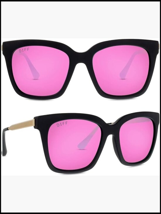 Square Oversized Sunglasses UV400 Polarized Protection main image 2